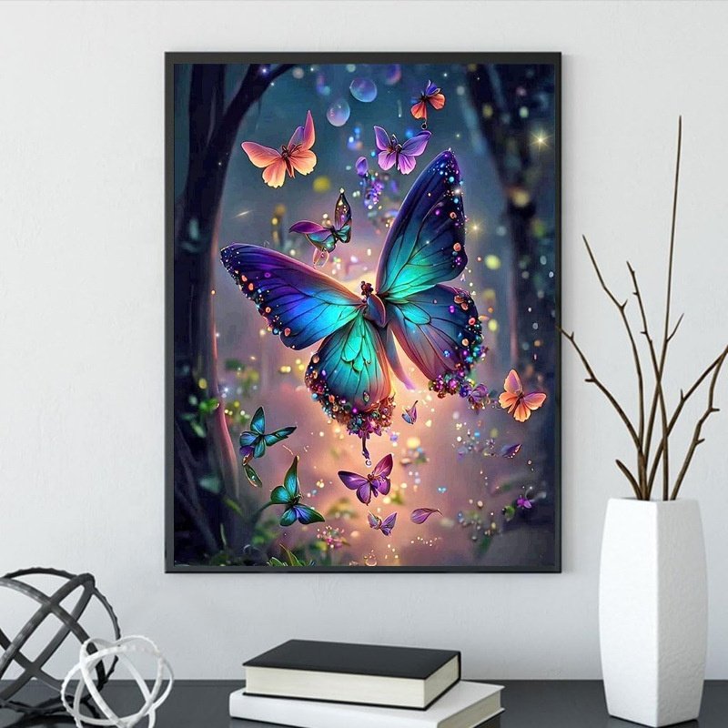 Custom crystal 5d Diamond art Painting kits Diy flowers beach Scenery ab drills Pattern diamond painting beads Wall decoration