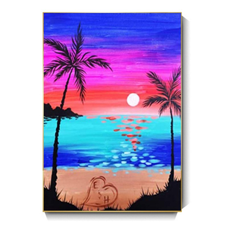 Foreign trade 5d diamond painting factory digital oil painting to figure factory animal scenery diy round diamond square diamond