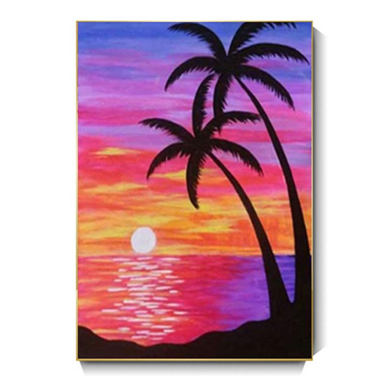 Foreign trade 5d diamond painting factory digital oil painting to figure factory animal scenery diy round diamond square diamond
