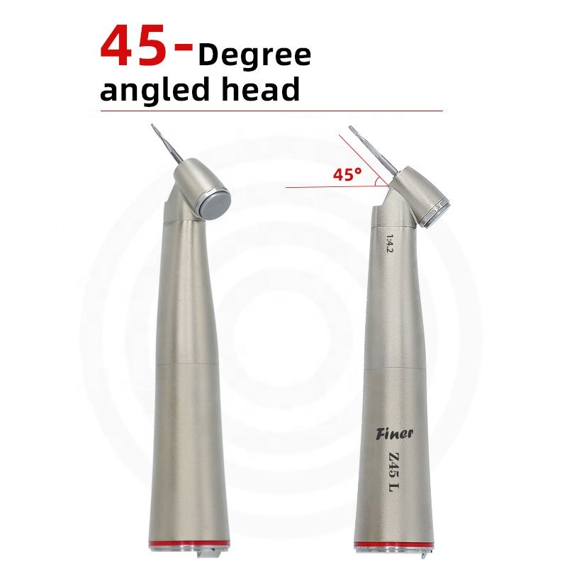 Dental surgery low speed handpiece internal water surgery bur 1:4.2 fiber optic red ring dental handpiece