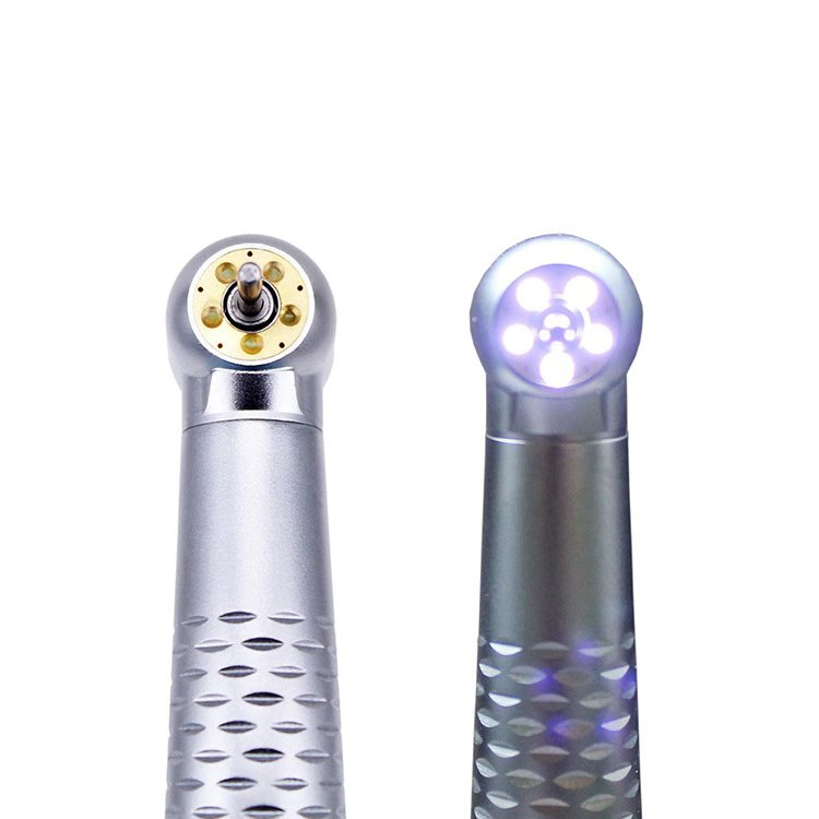 dental handpiece 2 4 holes With 5 spray water Dental 5 Led Light Shadowless Turbine Air Rotor handpiece High Speed Handpiece