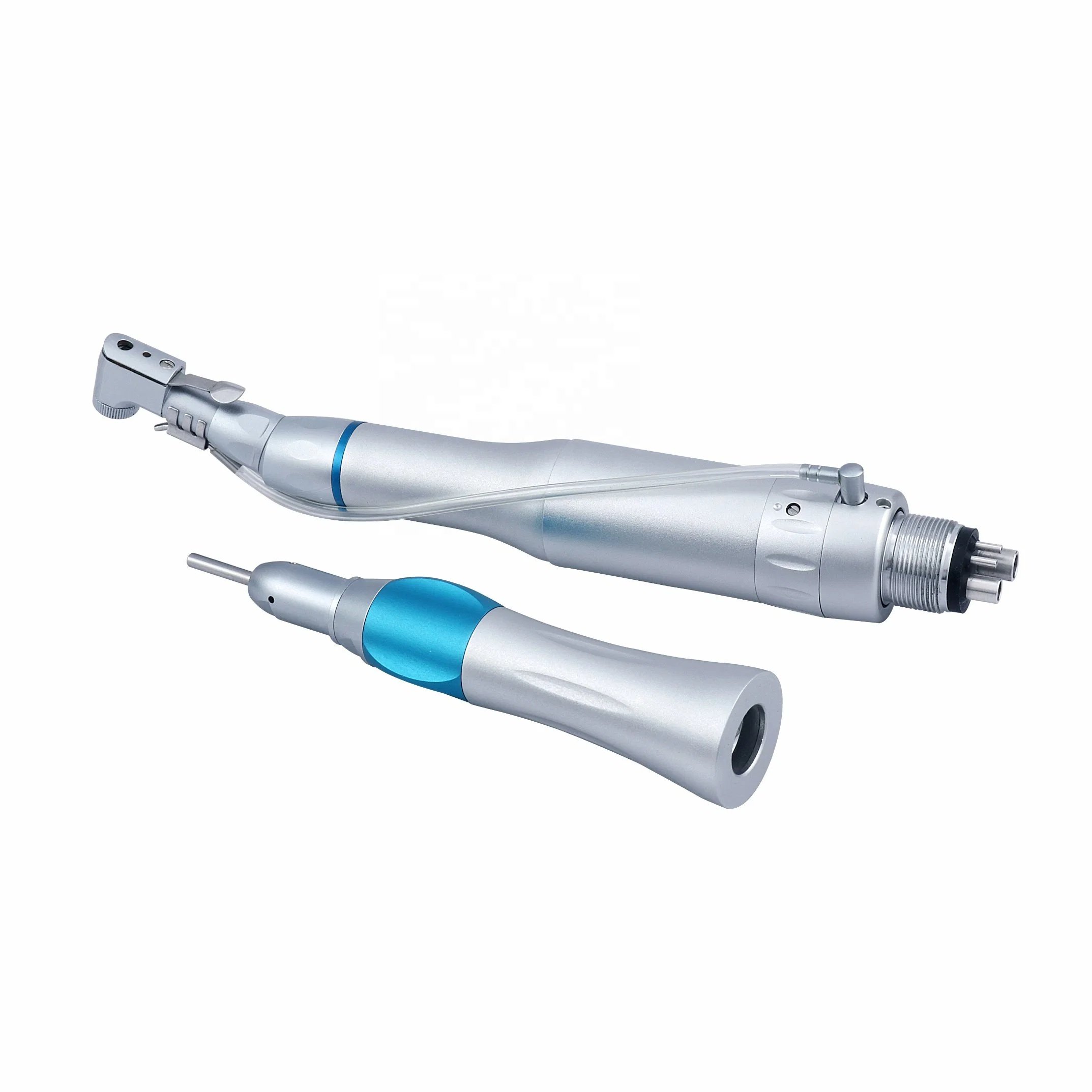 Dental Low Speed Handpiece Set EX-203C External Spray Air Motor Straight Handpiece Contra Angle Handpiece Set E Type 2/4 Hole