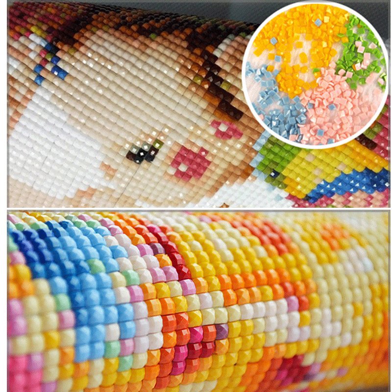 5D Diamond Painting Kits For Adult Animals Nature Painting With Resin Diamond DIY Full Drill Diamond Painting Custom With Photo