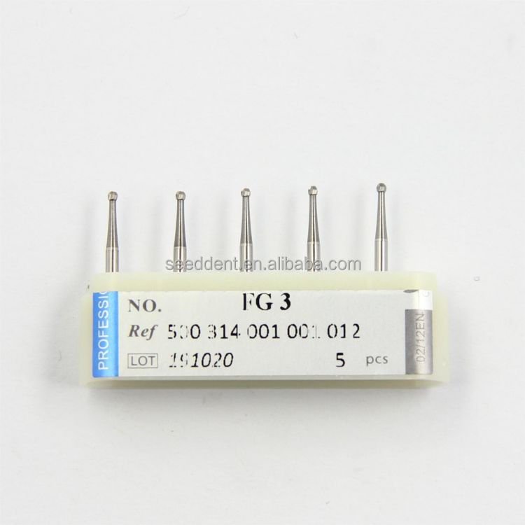Dental FG Carbide Burs for High Speed Handpiece Tungsten Carbide Burs For Clinic Use