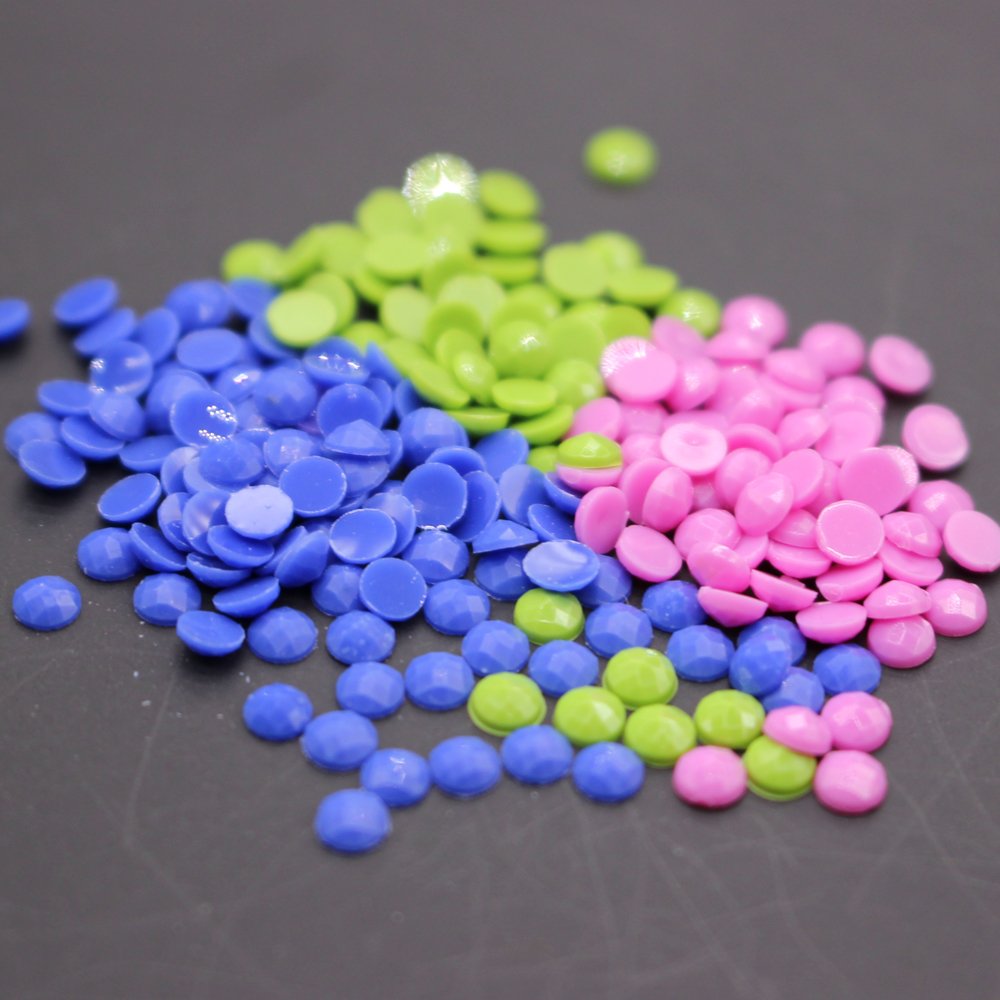 DMC 447 Colors drill for Diamond Painting Accessories for raw materials Diy 2.5mm 2.8mm round square stone