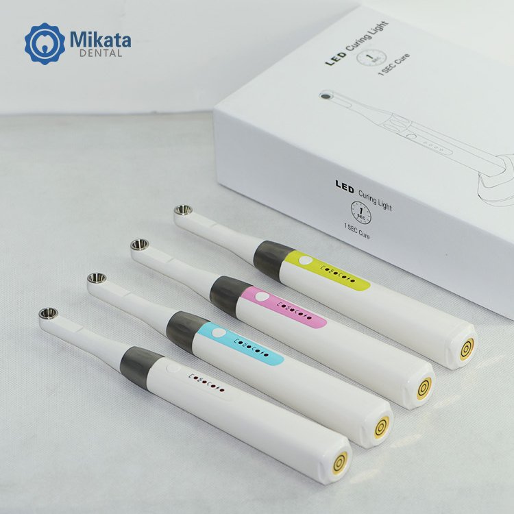 1S Wireless Dental Cure Light Handpiece with LED Curing Lamp Equipment for Cleaning & Filling Teeth
