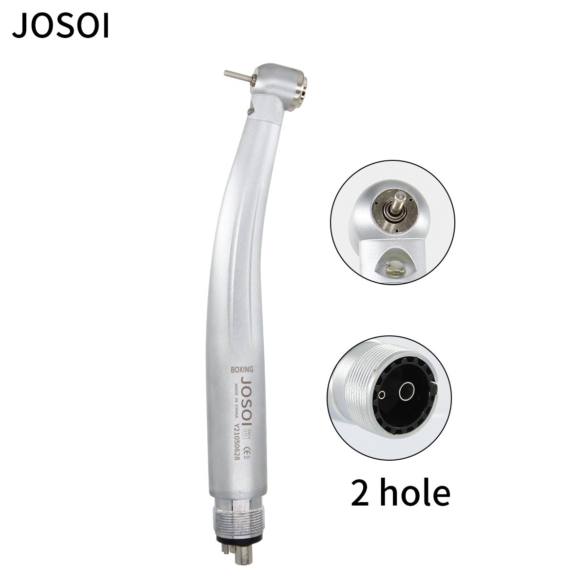 Dental E-generator LED High Speed Handpiece Push Button 2/4 holes 3 Water Spray Dental Surgical Instrument