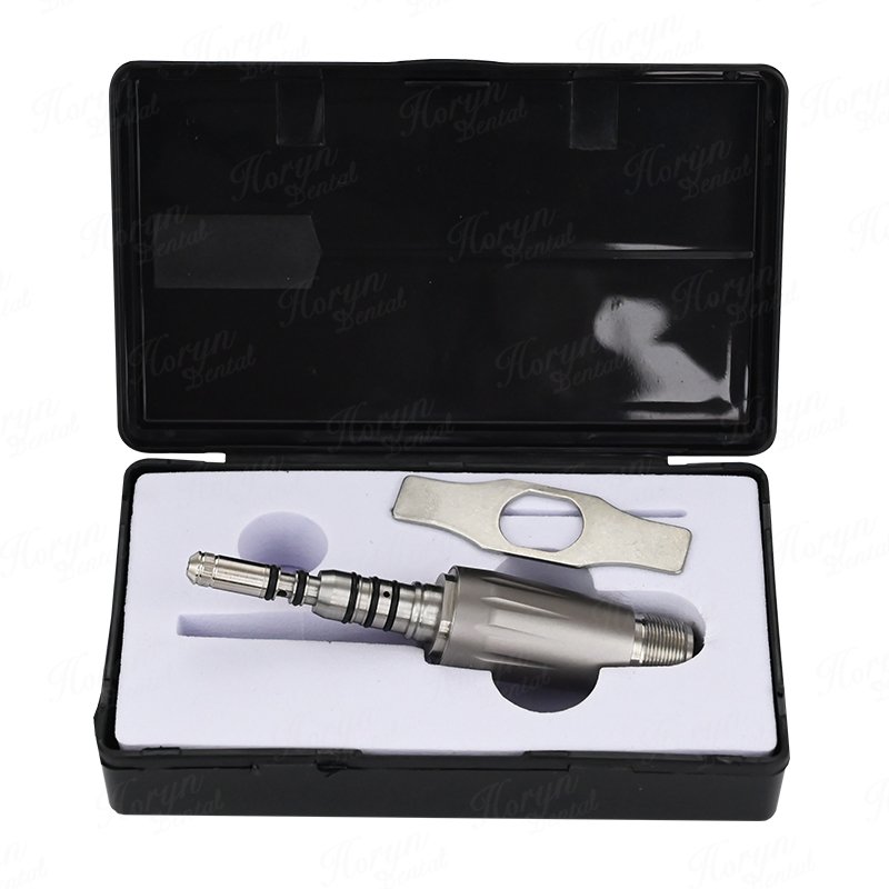 LED Fiber Optic High Speed Handpieces Dental Unit Holes Connector Changer