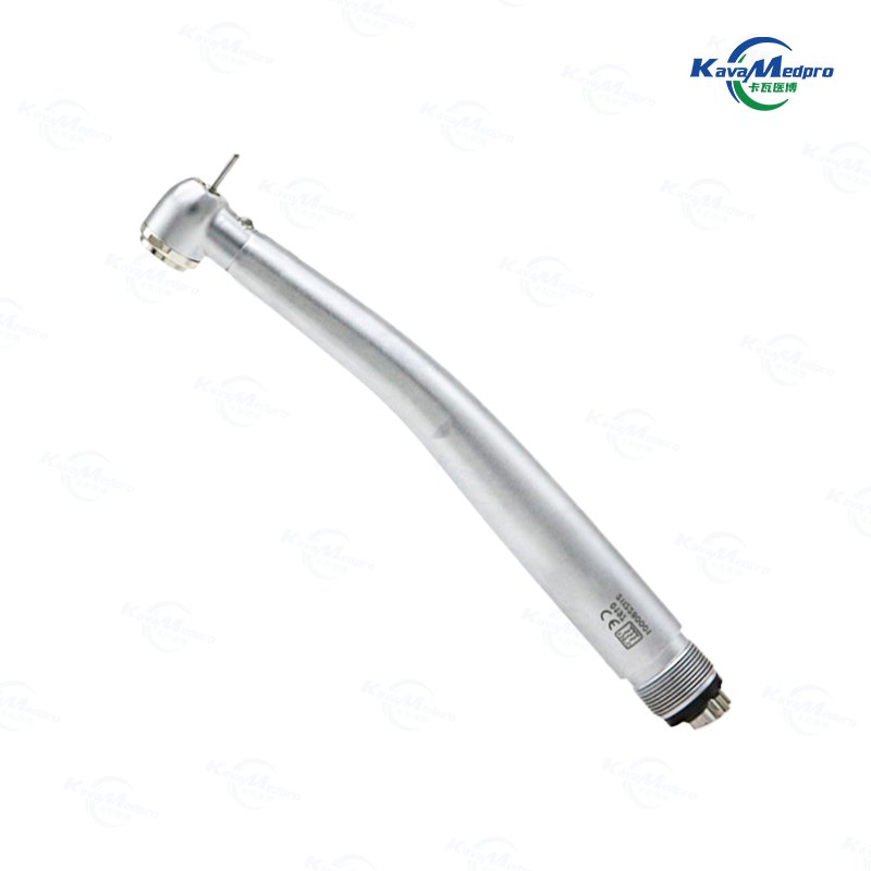 Dental Handpieces 4 Holes Push Button Turbine Led High Speed Dental Handpiece