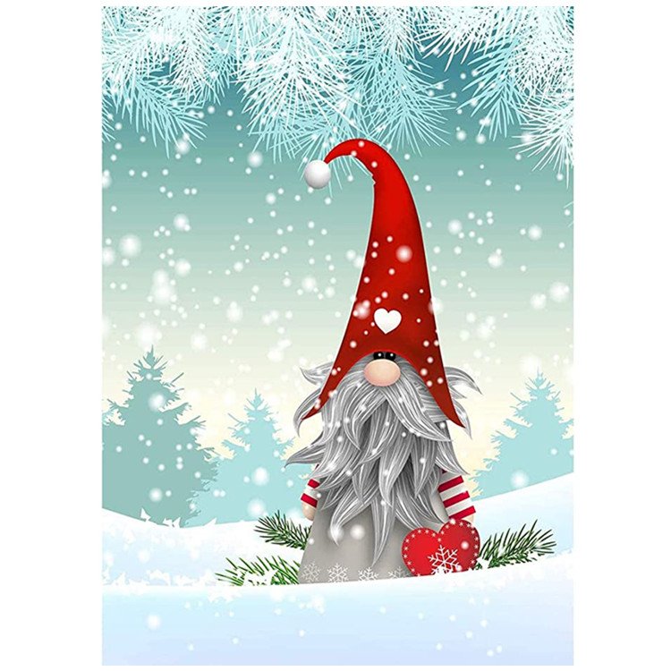 Diamond Painting Kit for Adults, Diamond Art Kit for Adults, Cartoon Snowman DIY 5D Diamond Painting