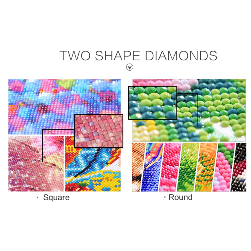 Modern decoration painting lovely animal customized 5D diamond paintings with drill pens diamond painting craft