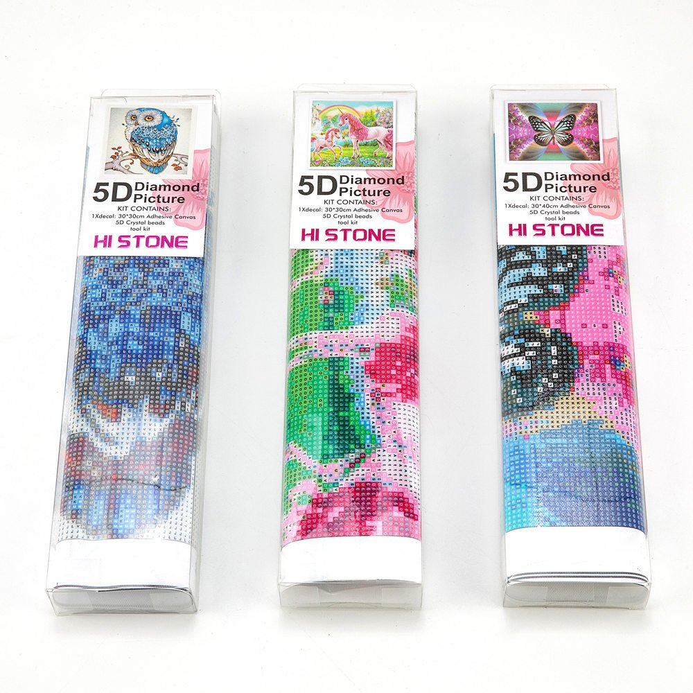 Modern decoration painting lovely animal customized 5D diamond paintings with drill pens diamond painting craft
