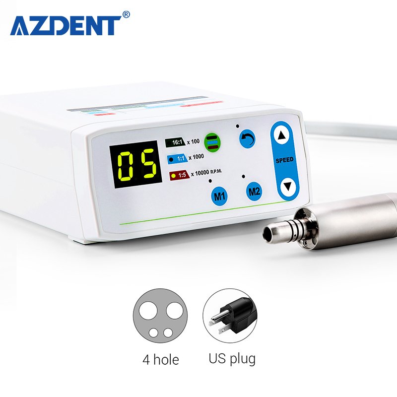 Hot Sale dental brushless micromotor LED Lab electric motor for 4 hole contra angle low speed handpiece