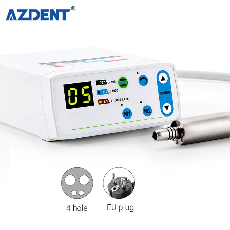 Hot Sale dental brushless micromotor LED Lab electric motor for 4 hole contra angle low speed handpiece