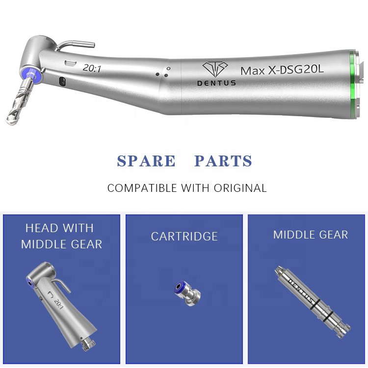 20:1 DSG20L Dismantling Surgical Handpiece With Optical Fiber 20:1 dental implant handpiece
