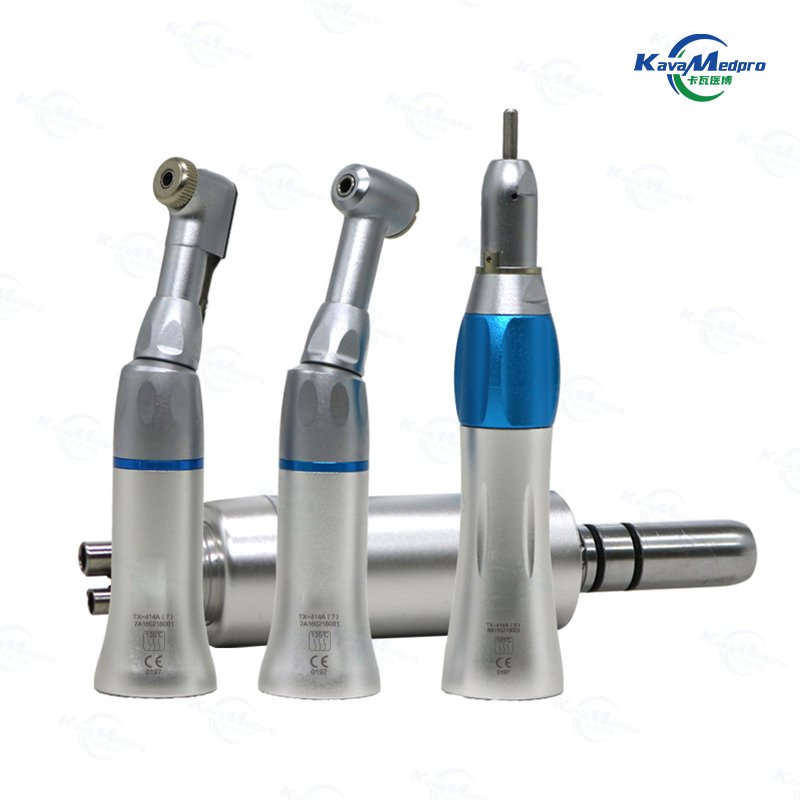 Factory Price Portable Push Button Contra Angle Dental Low Speed Handpiece
