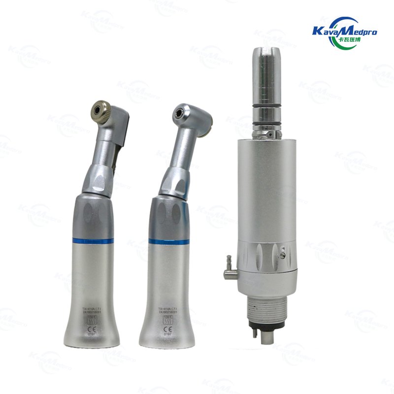 Factory Price Portable Push Button Contra Angle Dental Low Speed Handpiece