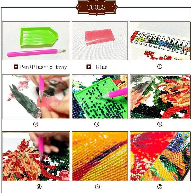 2024 Home Decoration DIY 5d Diamond Painting Kits for Adults Winter Bird Modern Art Canvas of Diamond Painting