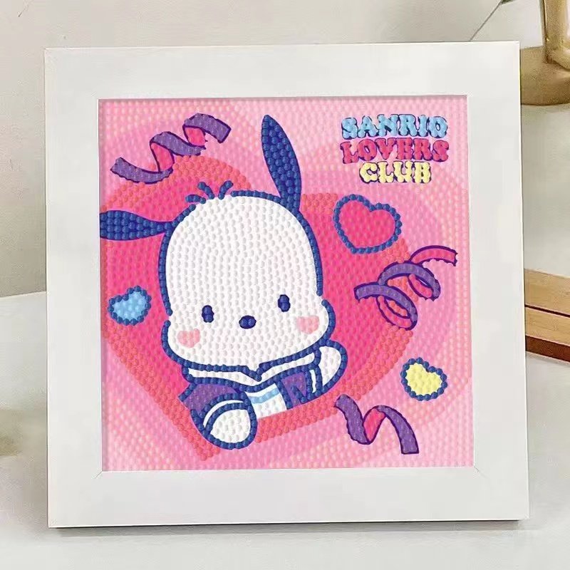 Diamond Sticker Explosive tape frame handmade diy materials for students and children adhesive painting