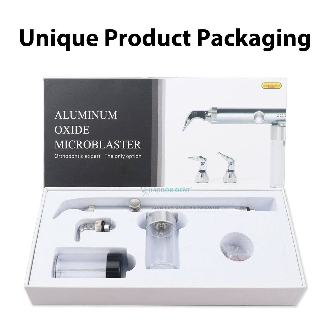 Dental Equipments Connect Pipe Nozzle 2/4 Holes Alumina Sandblasting Gun handpiece Polisher sandblaster
