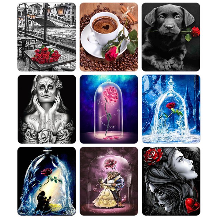 Diamond Painting Kits Painting 5d Diy Diamond Embroidery Full Drill Square Round Paint By Diamonds Wall Art