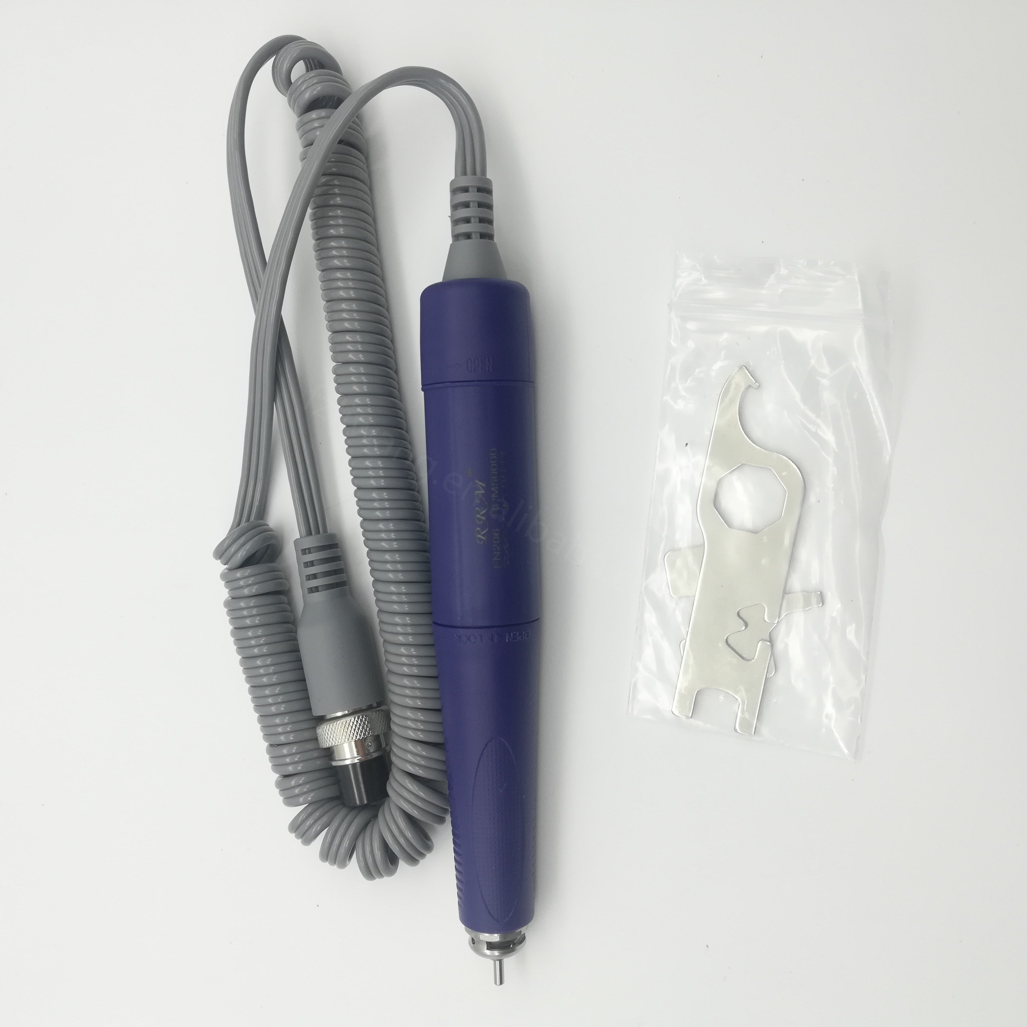 Professional Nail drill polishing machine micromotor FN206 portable slim handpiece for nail salon 50000rpm