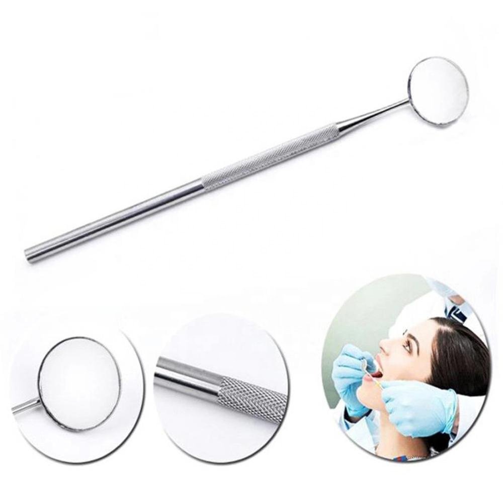 Dental Examination Tooth Mouth Mirror Probe Scraper Tweezers Teeth Hygiene Kit Oral Care Stainless Steel Dental Instruments