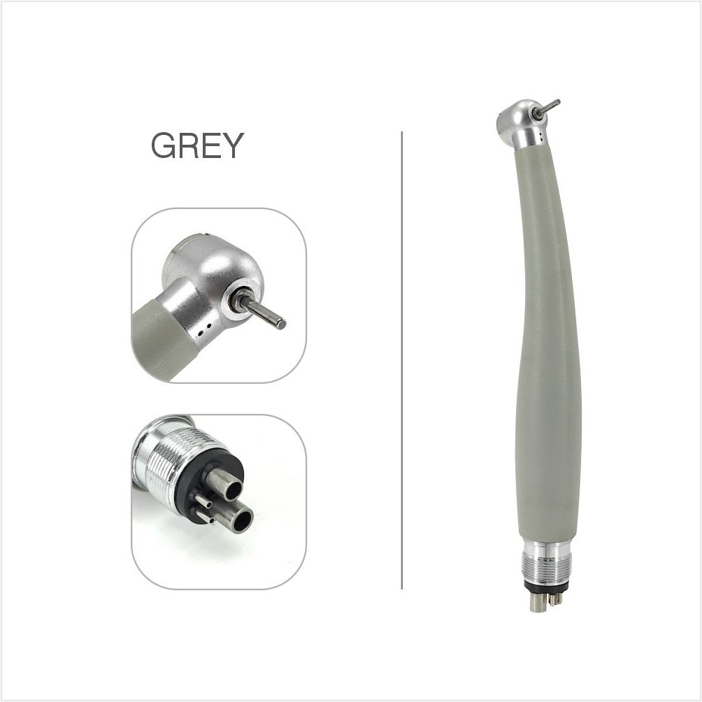 Four colors available high speed dental Handpiece Detachable Dental ultrasonic handpiece with 4 holes dental turbine