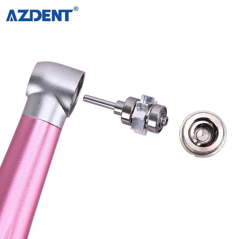 Cheap price push button 2/4 holes colorful handpiece dental high speed handpiece