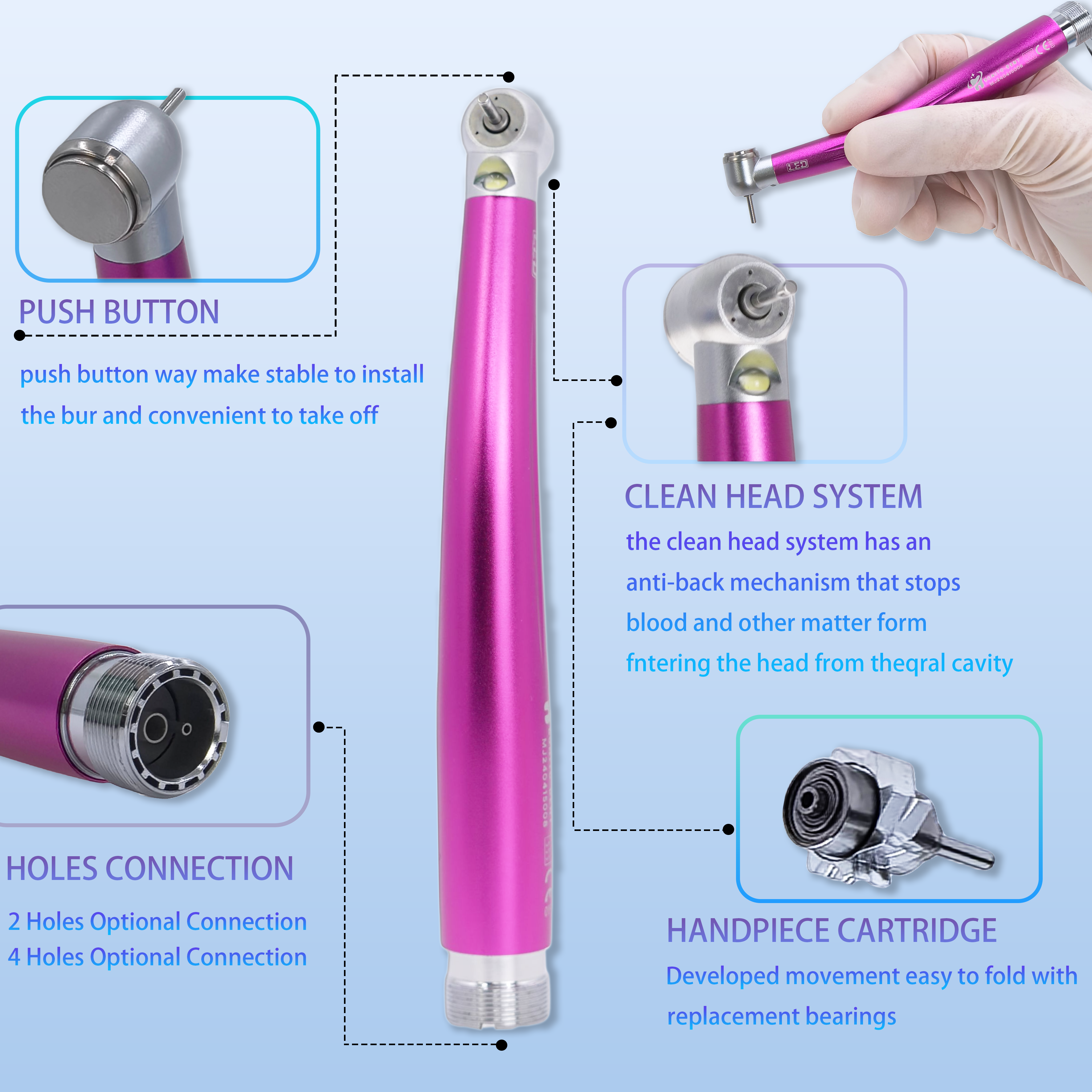 dental handpiece high speed dental high speed handpiece dental equipment dental handpiece