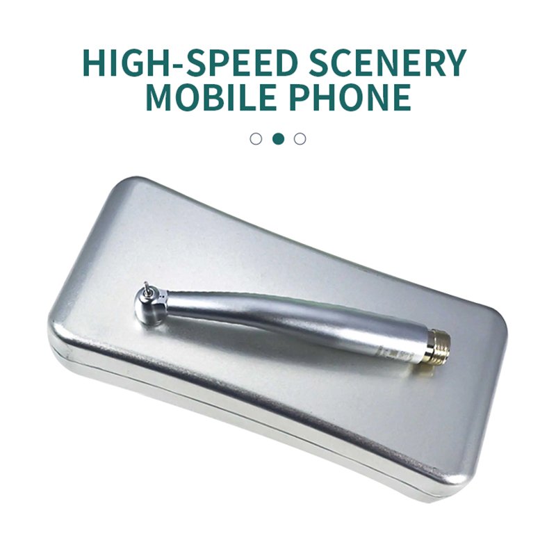 Spot New Products Dental High Speed Turbine Handpiece LED E Generator Push Button 2/4 Holes Dental Handpiece