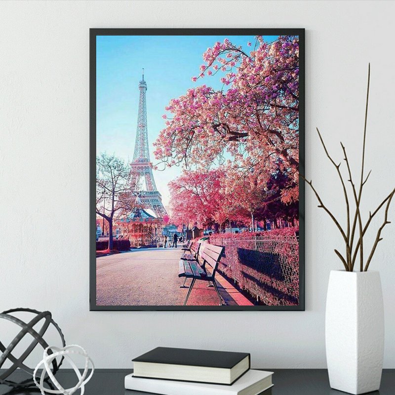 DIY 5D Diamond Painting by Number Kits Cross Stitch Full Drill Crystal Rhinestone Embroidery Pictures Arts Craft for Home Wall