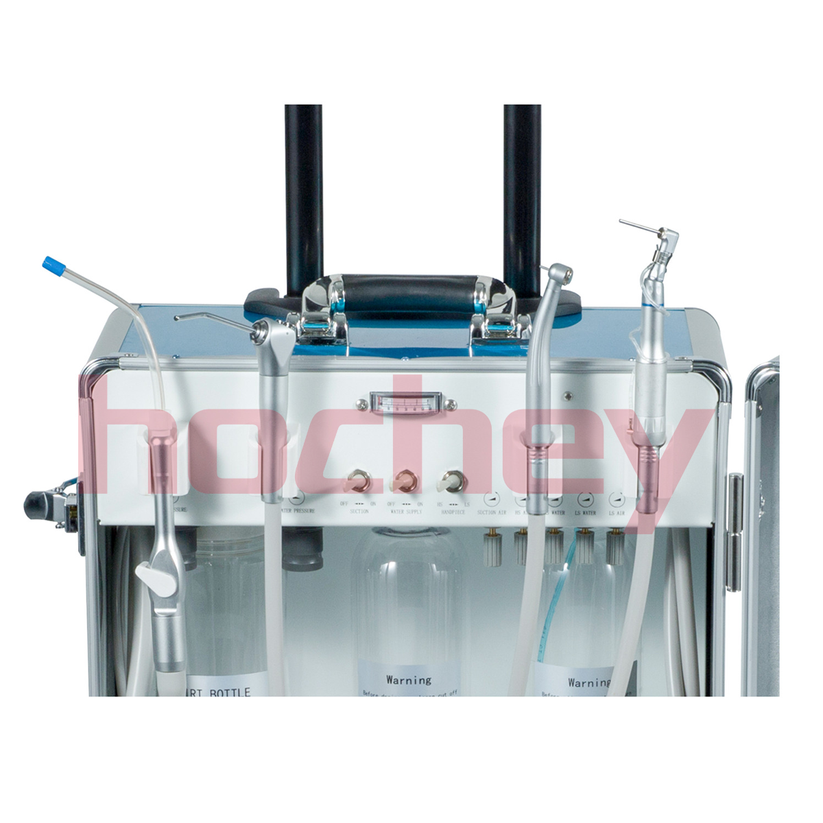 Hochey Medical Portable Suction Dental Unit Dental Equipment Suitcase Dental Unit With Handpiece