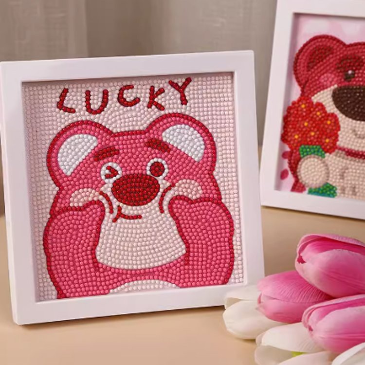 New foreign trade diy hand Christmas diamond painting full of diamond animation cross-stitch landscape stickers diamond