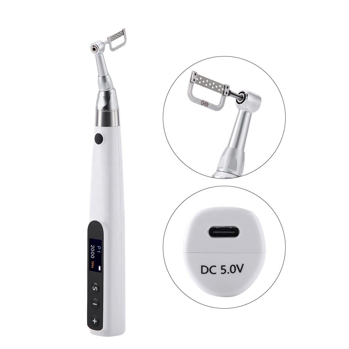 Azdent Wireless 2000-16000Hz Electric Orthodontic Dental Handpiece