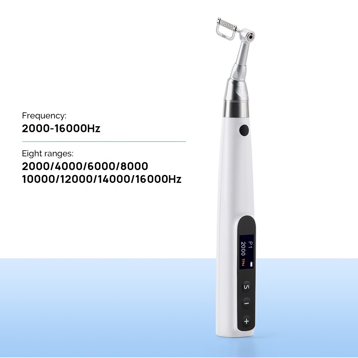 Azdent Wireless 2000-16000Hz Electric Orthodontic Dental Handpiece