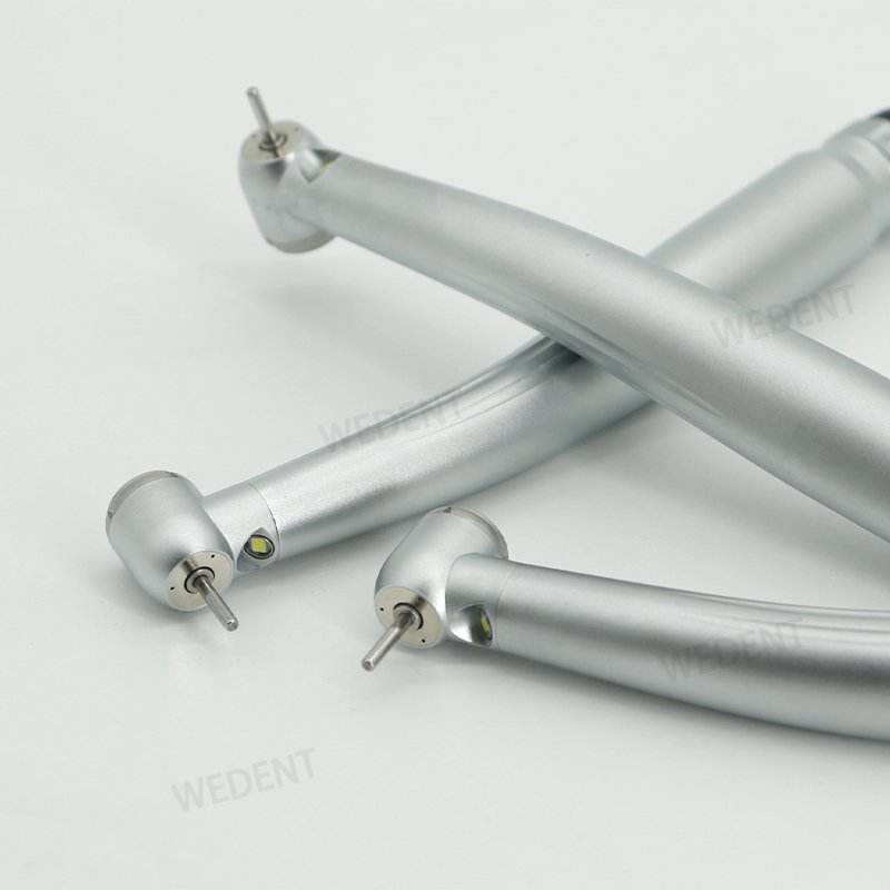 Manufacturer Supply International Dental Devices Air Turbine LED Light 3 Water Spray High Speed Dental Handpiece
