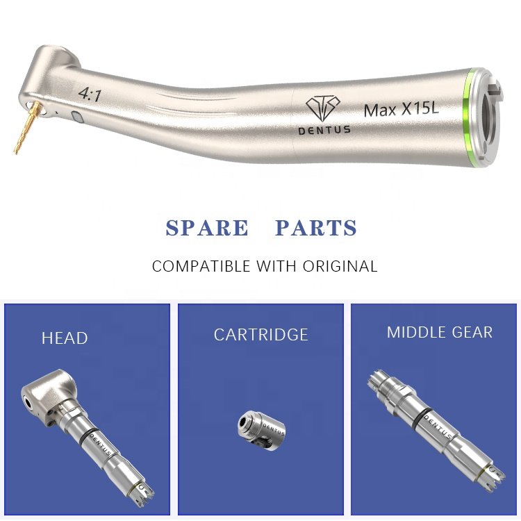 X15L 4:1 Reduction fiber optic handpiece angl contra dental