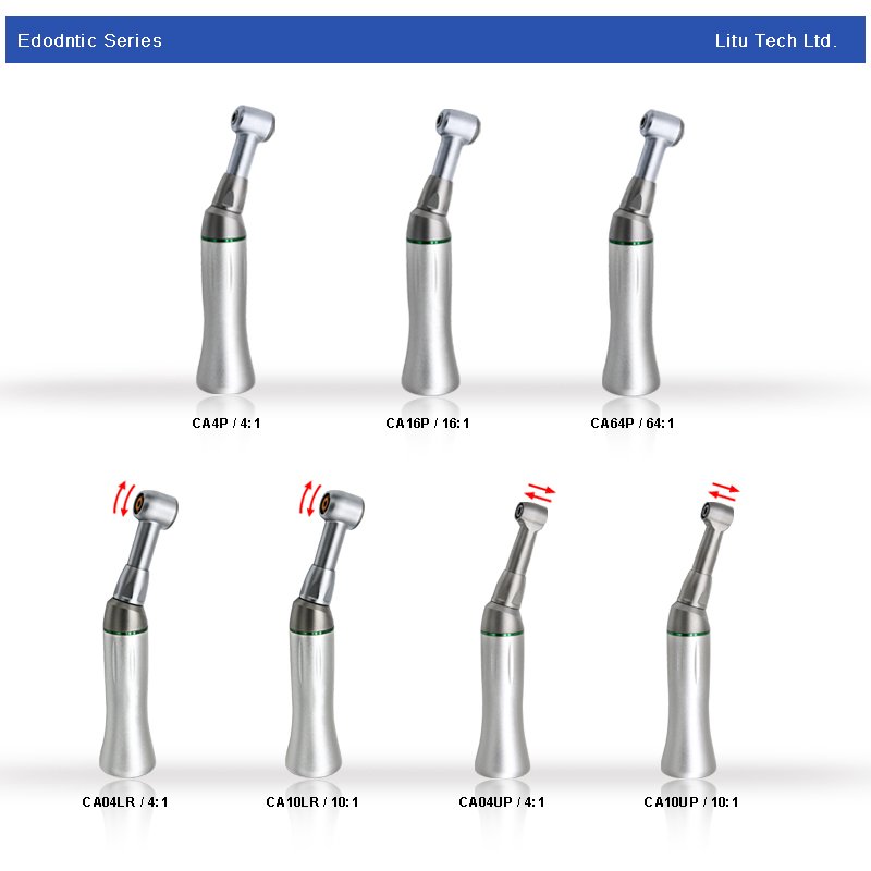 1:1 Kavo Type Contra Angle With Optic Low Speed Push Button Dental Handpiece CA121L