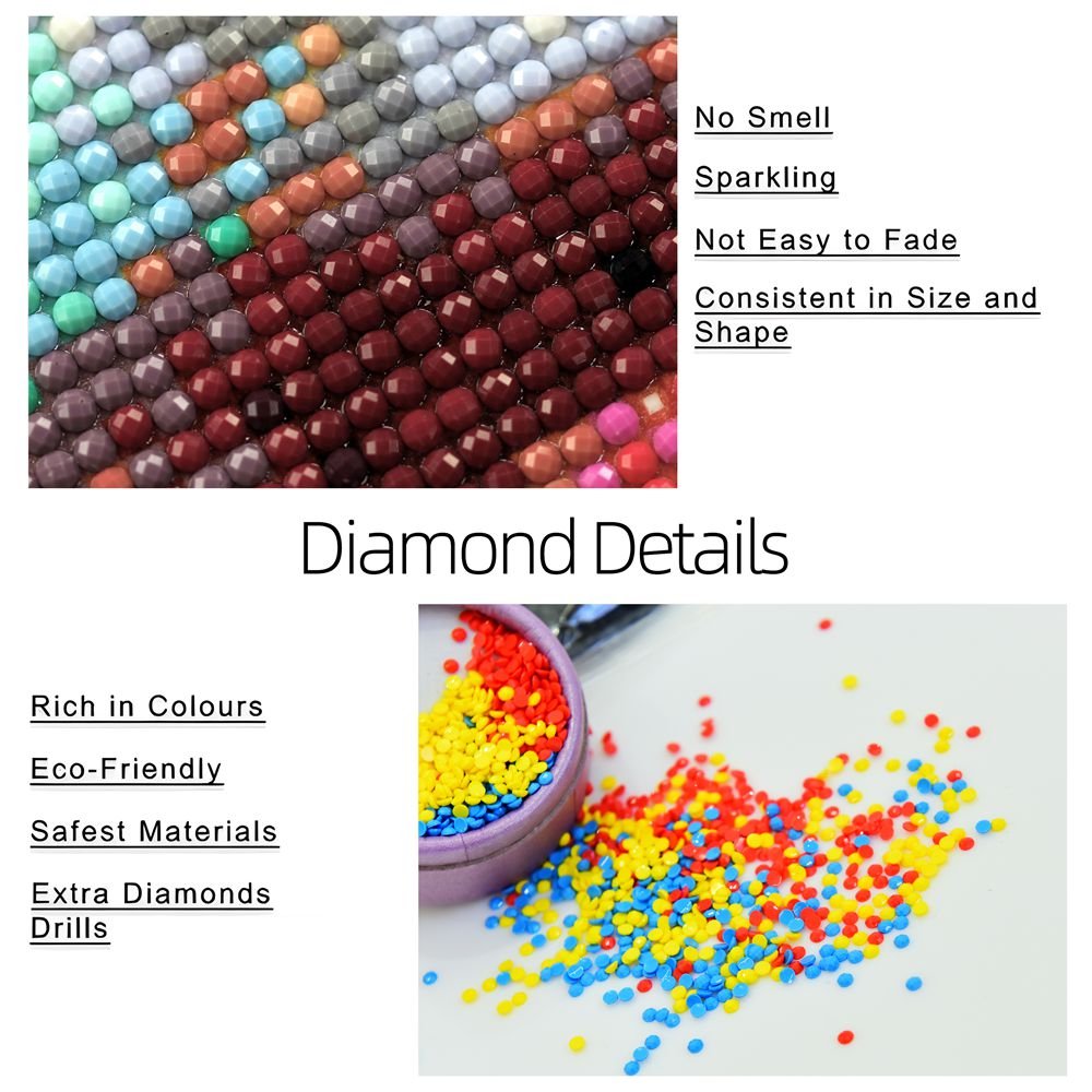 Glamour Woman Portrait Diamond Painting Kits Full Drill Diamond Art Paint With Round Diamonds Handmade Rhinestone Painting