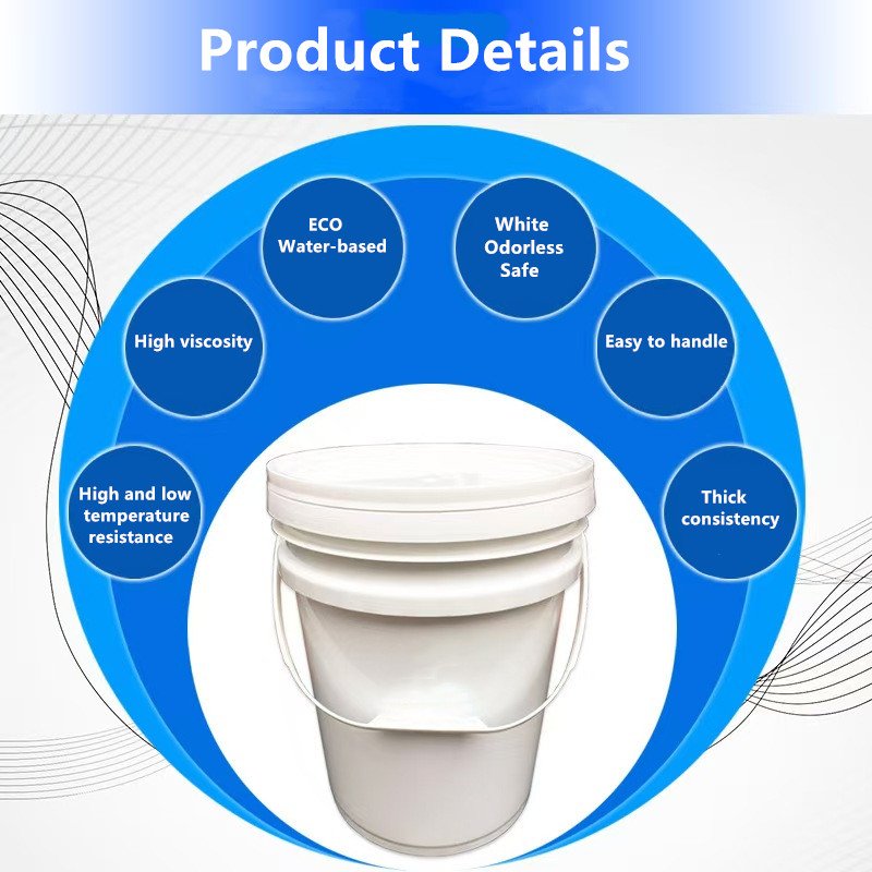 R-Glue White Water-based Acrylic Emulsion Canvas Pouring Glue Drill Sticky Tool Diamond Painting Adhesive