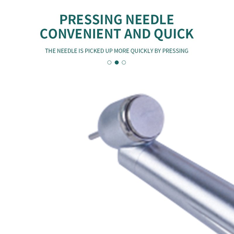 High Quality Dental 45 Degree Efficient Micromotor High Speed Stainless Steel Dental Handpiece