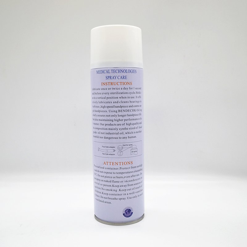 LK-D101 500ML Oil Spray for Dental Handpiece Maintenance Lubricating