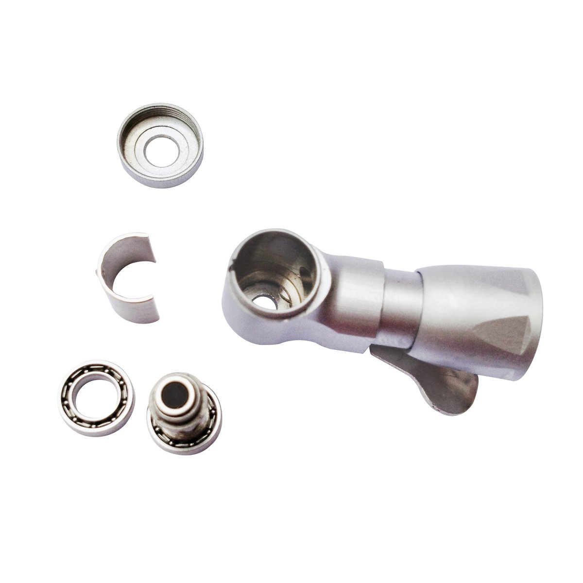 Dental 1:1 Low Speed Handpiece External Water Spray Wrench Contra Angle Bearing Cartridge