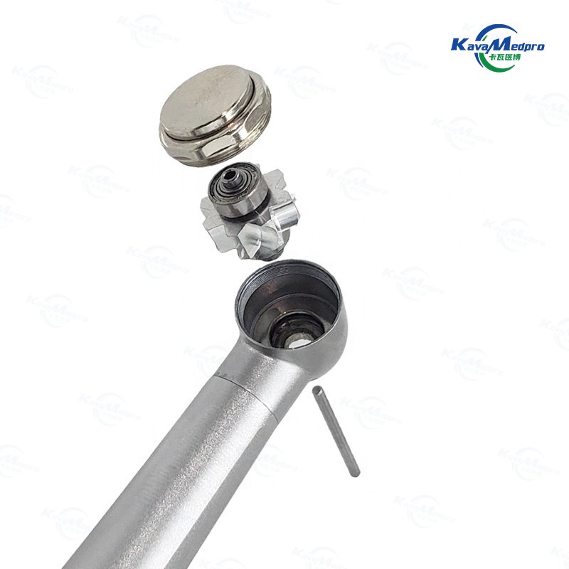 Dental Handpiece Push Button Turbine Led Lighted High Speed Dental Handpiece