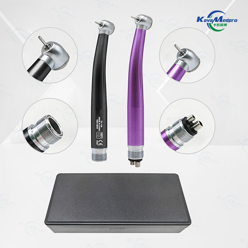 FactoryWholesale dental handpieces colorful appearance led dental equipment surgical instruments three-point jet dental products