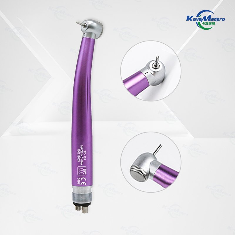 FactoryWholesale dental handpieces colorful appearance led dental equipment surgical instruments three-point jet dental products