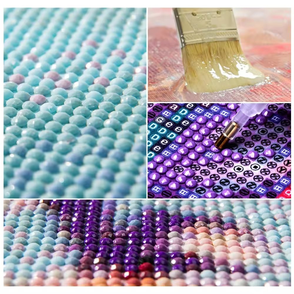Wholesale 5D Diy Custom Diamond Painting Kit Full Diamond Photo Painting Round Square Diamond Painting