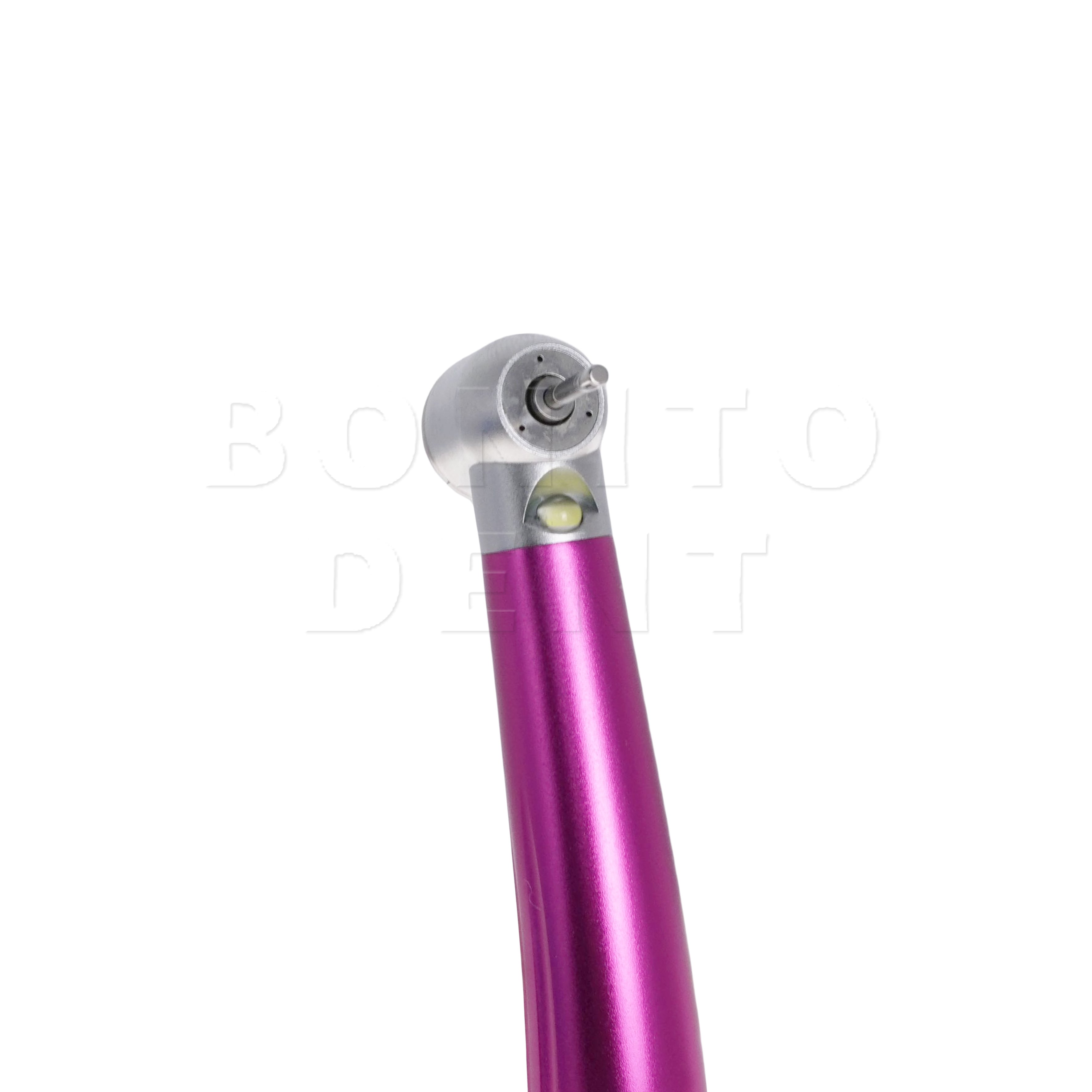Pink Color Dental Handpiece Ceramic Bearing LED High Speed Handpiece Triple Water Spray Dental Turbine 2/4 Holes Factory Price