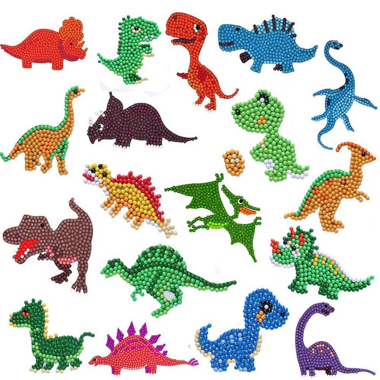 Wholesale Diamond Painting Kits for Kids 5D DIY Diamond Kits Paint by Numbers Handmade Sticker Arts and Crafts for Children